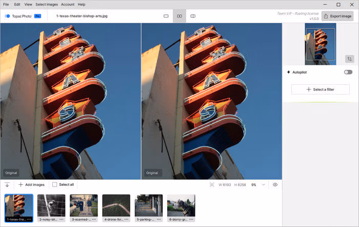 Topaz Photo Pro Screenshot