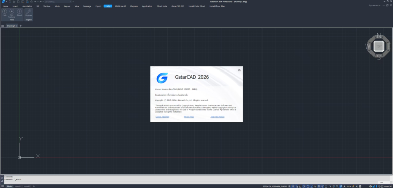 GstarCAD 2026 Screenshot