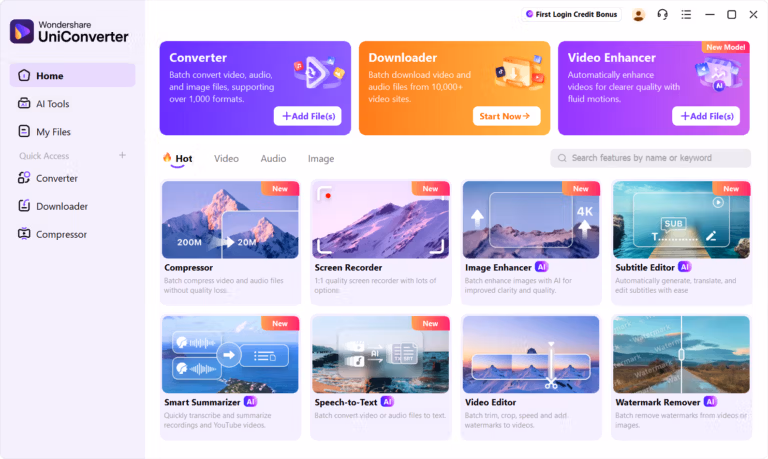 Wondershare UniConverter 17 screenshot