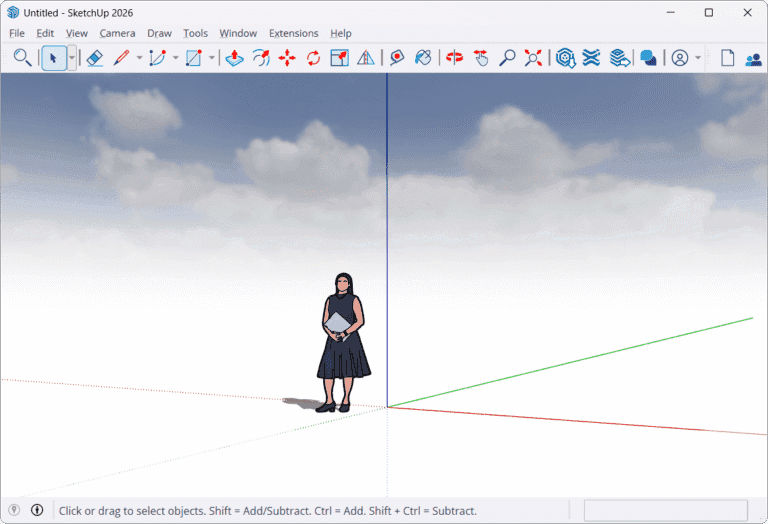 SketchUp 2026 Screenshot