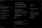 Turn off real-time protection