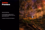 Adobe Premiere Pro 2026 loading screen