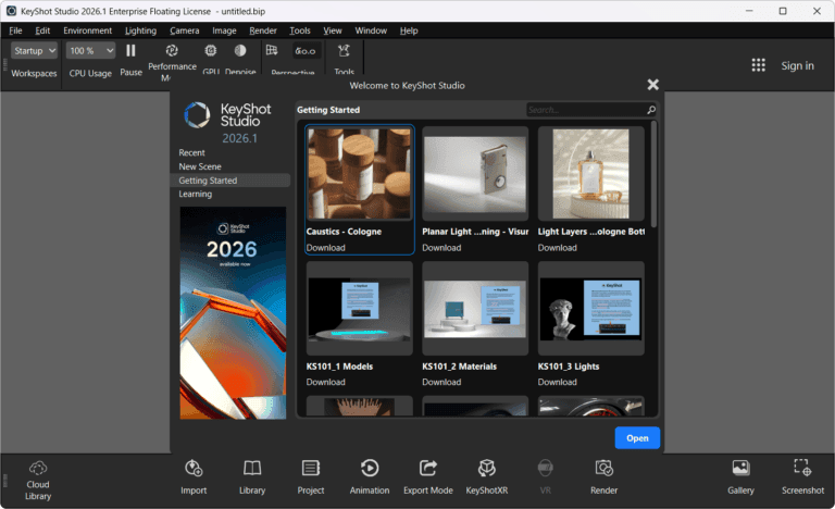 keyshot_2026_screenshot