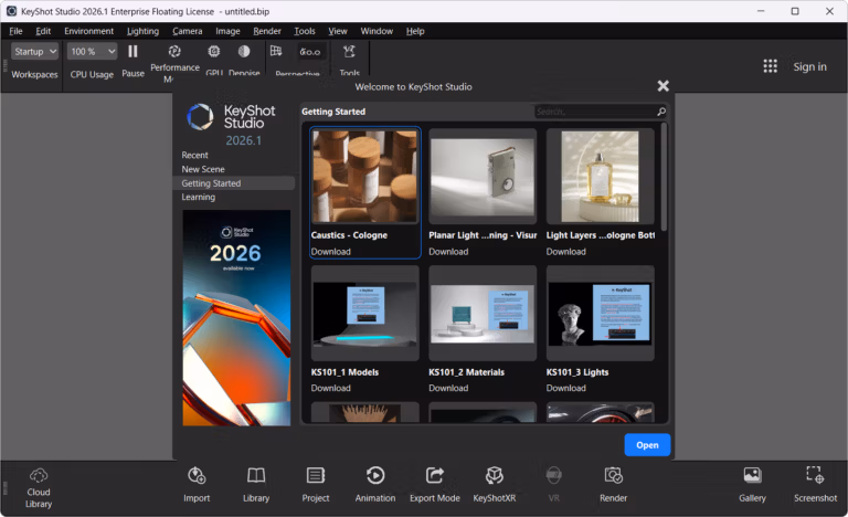 keyshot_2026_screenshot