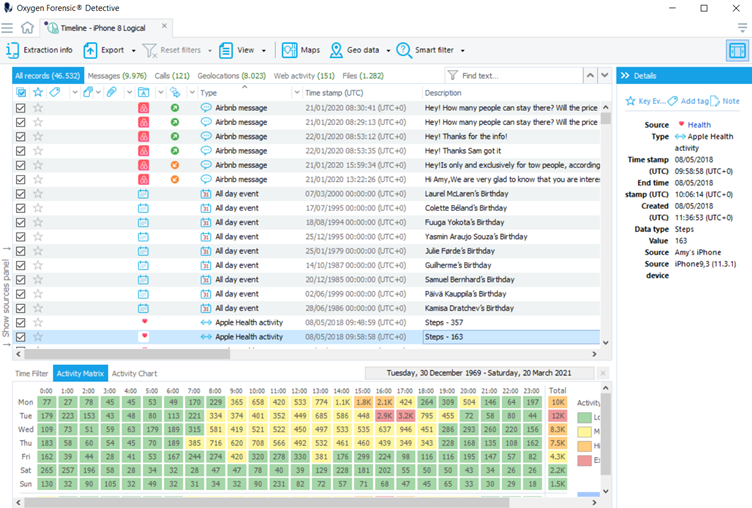 oxygen forensics screenshot 1