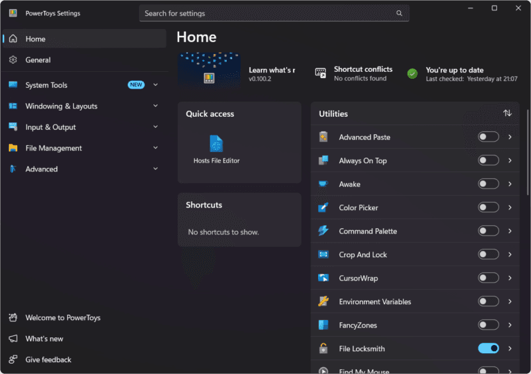 PowerToys.Settings_screenshot