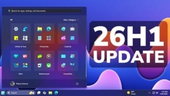 Windows 11 26H1 Article Cover