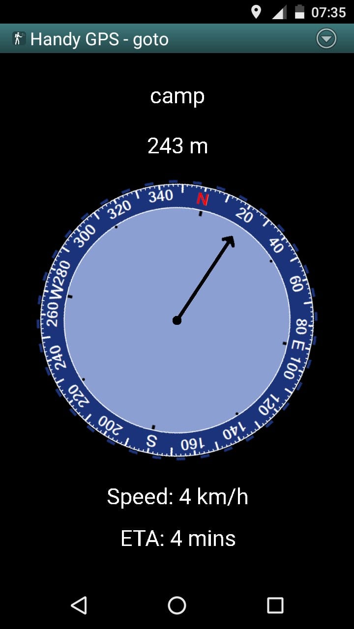 Handy GPS Compass and Offline Satellite Coordinates