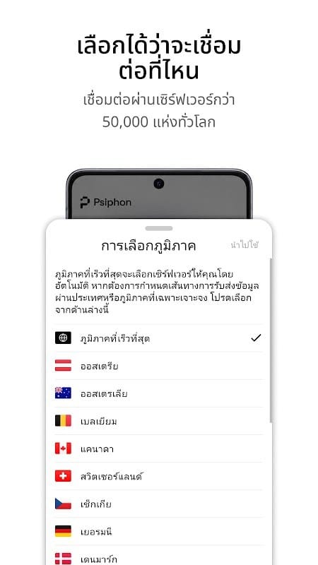 Psiphon Pro Network Traffic Stats