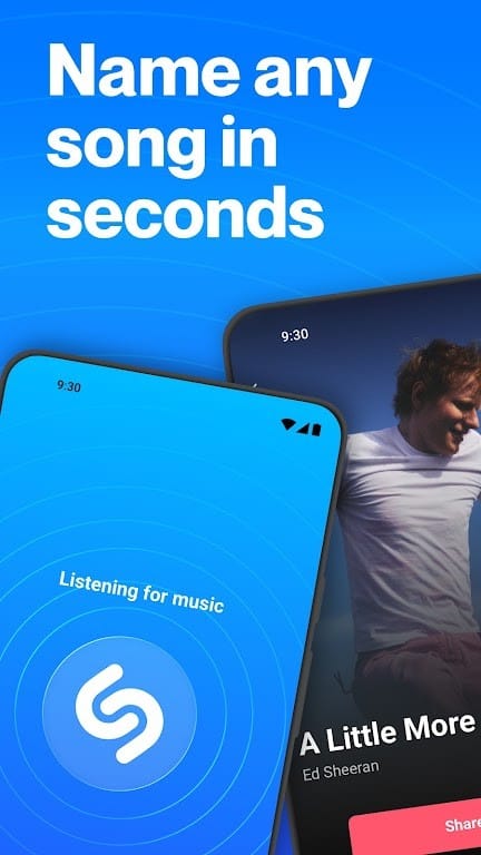 Shazam Tap to Identify Music Track